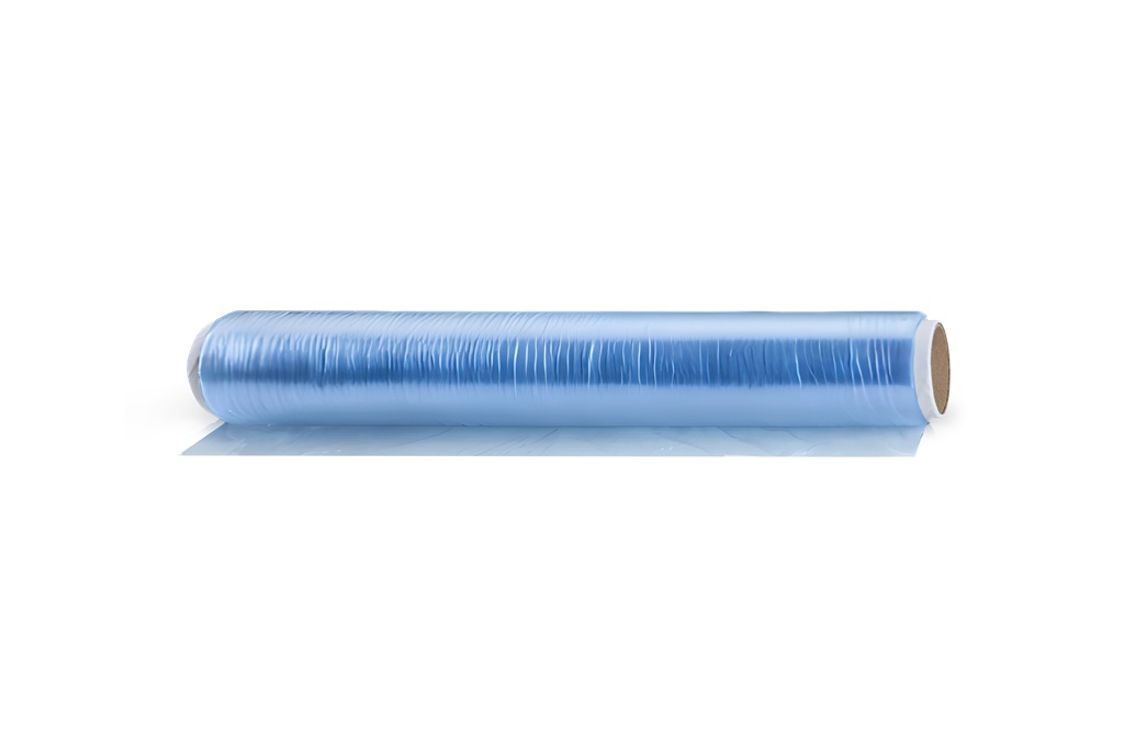blue cling film by Politan
